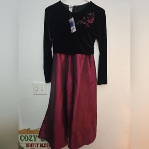 New 🔥 KRU Girls Holiday dress sz 14